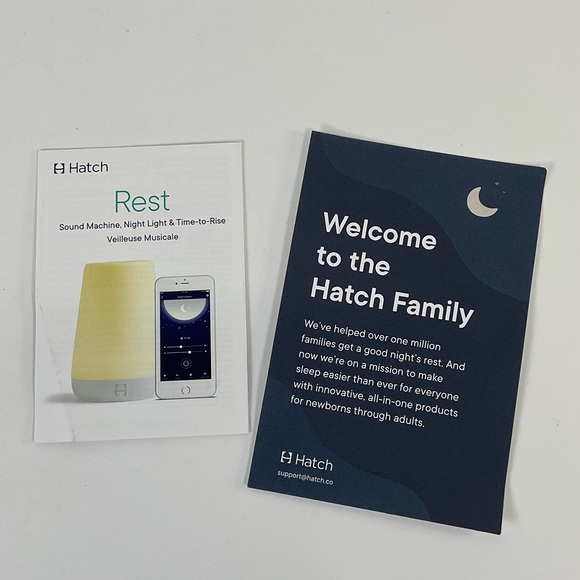 HATCH Rest Sound Machine Time to Rise Night Light Smart Sleep Music WORKS - Picture 6 of 8